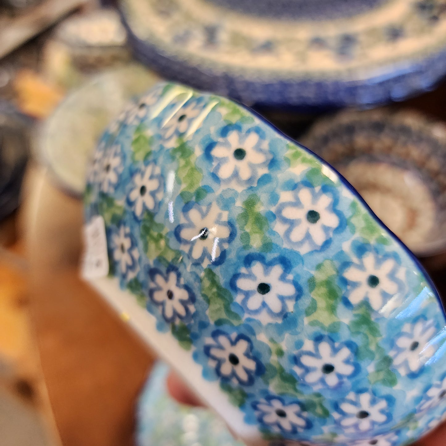 Bowl Scalloped 4.5" 023-2252X Key Lime pf0526