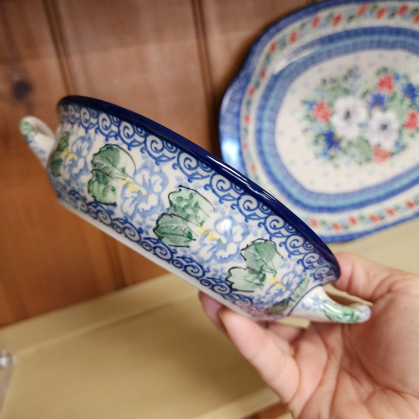 Round Baker w/handles - 6-3/4" U5138 ~ U4