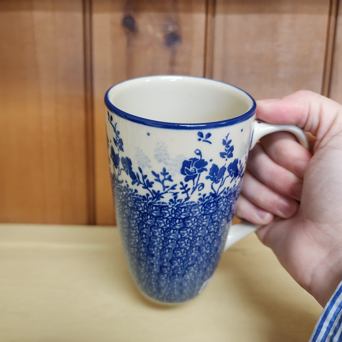 Mug 12 oz Tall Latte C52-3204X Bluebonnets pf0526