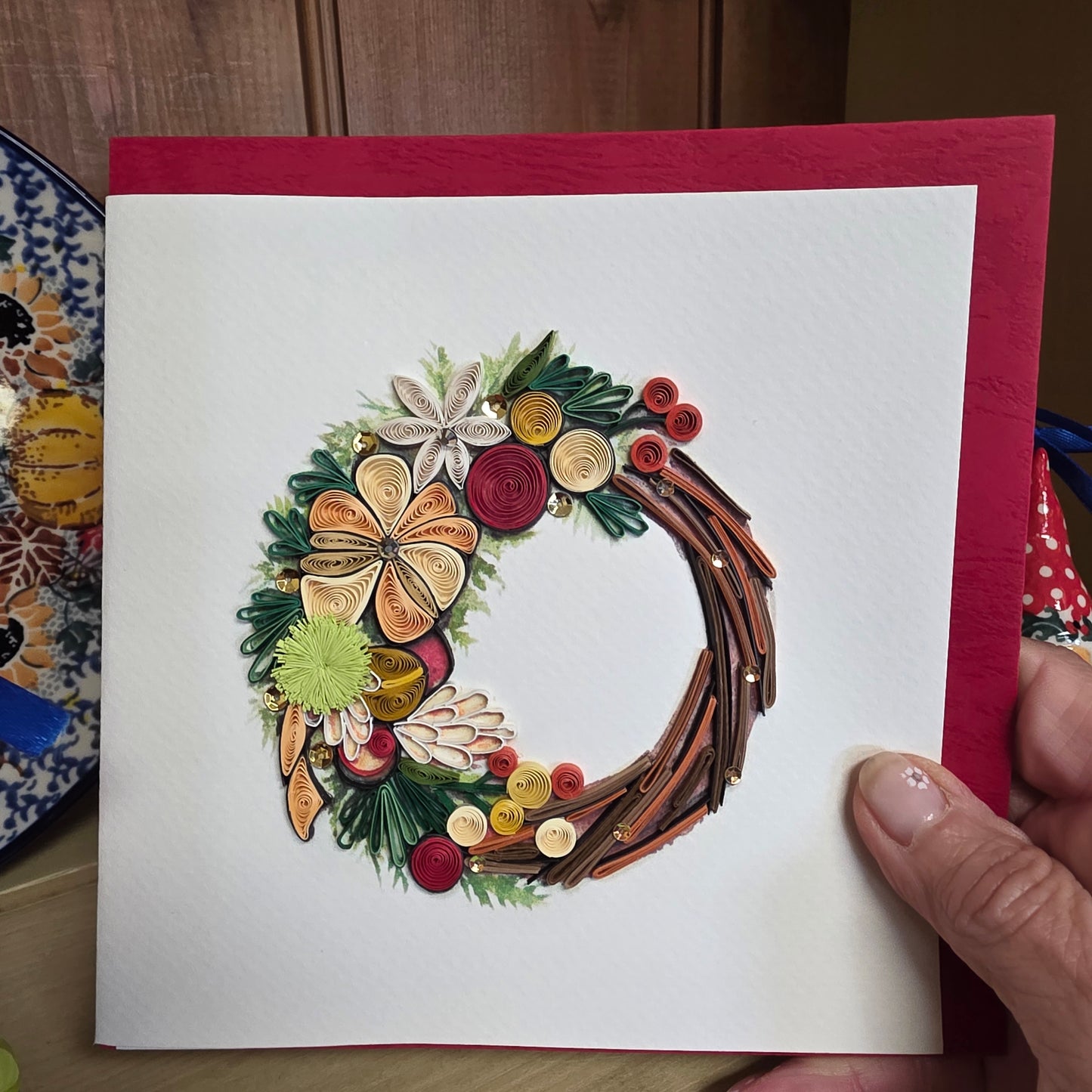 Card ~ Wreath