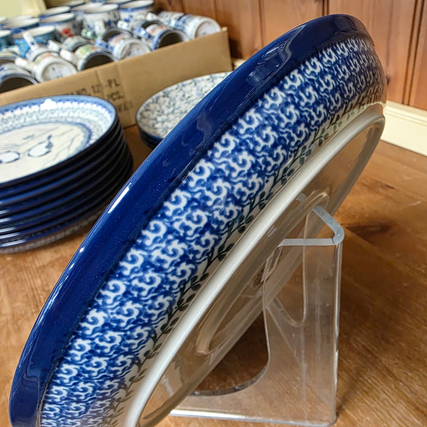 Plate Rimmed 9" 302-2272X Parisian Posies pf0526