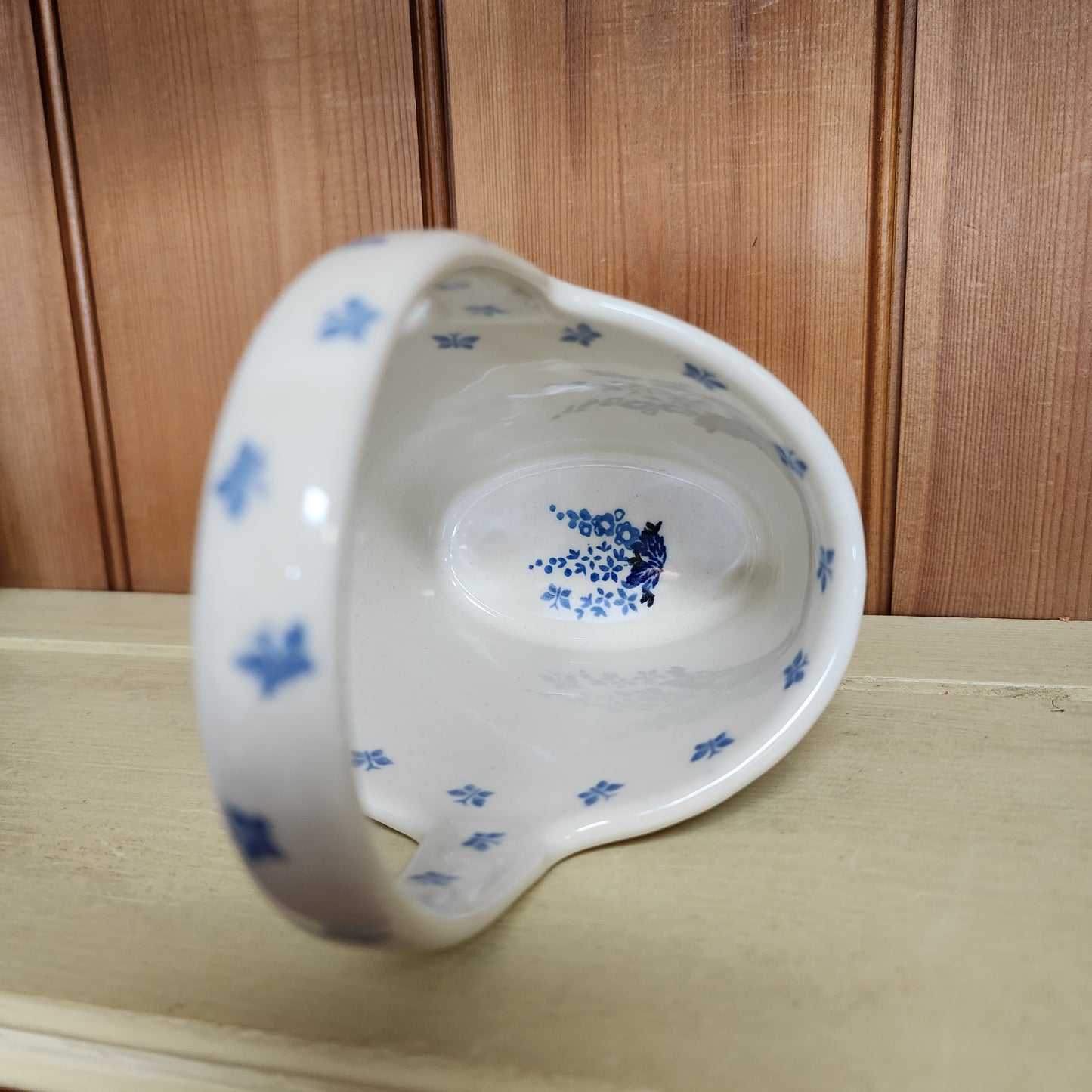Basket with Handle 3277X ~ Blue Sage