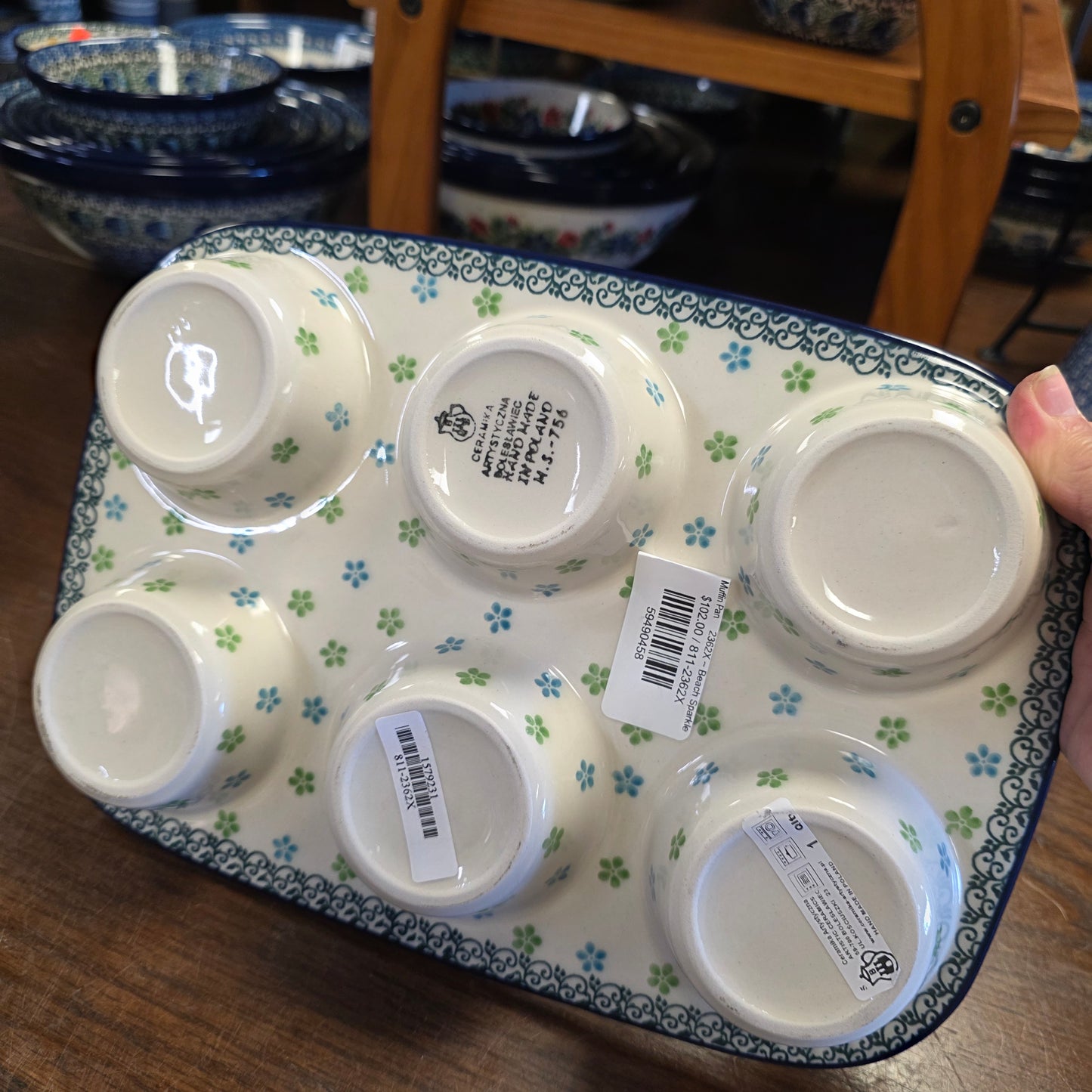 Muffin Pan 2362X ~ Beach Sparkle