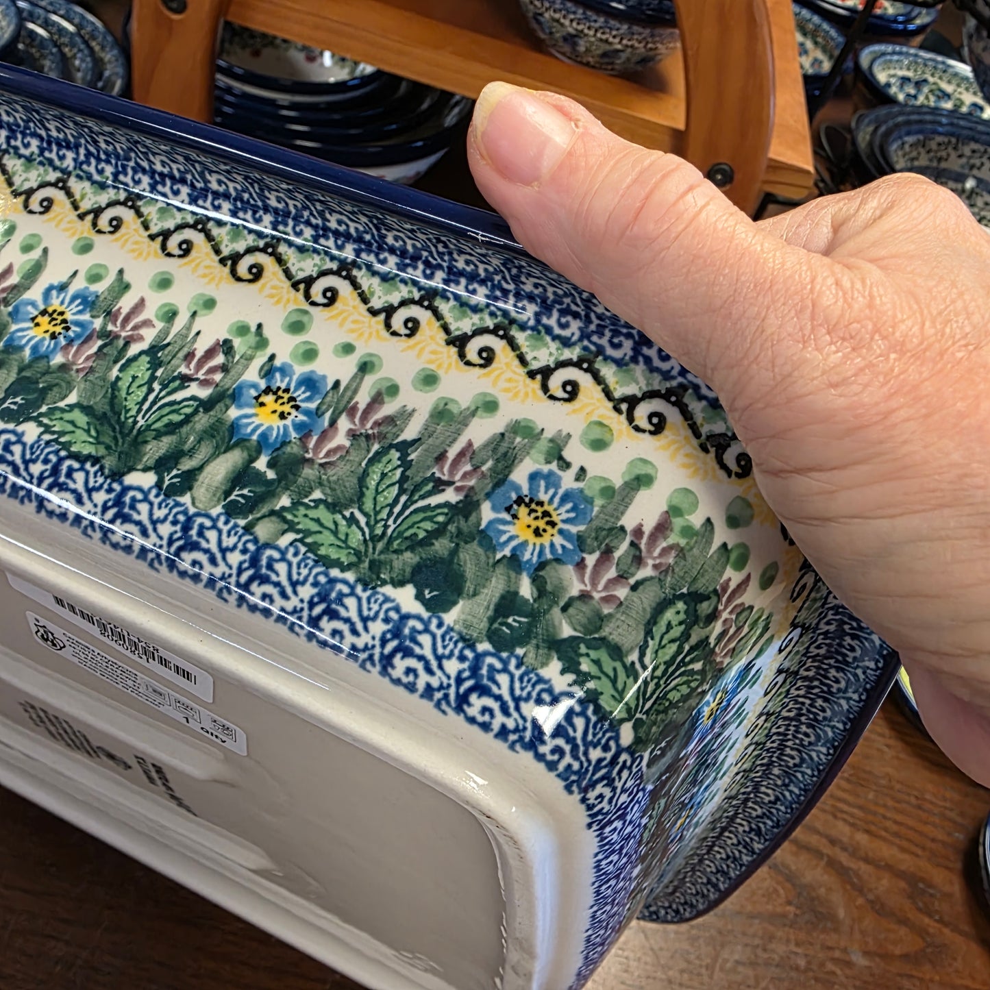 Baker Rectangular w/Rim Lasagna 11.25" x 13.75" U4613 ~ U3