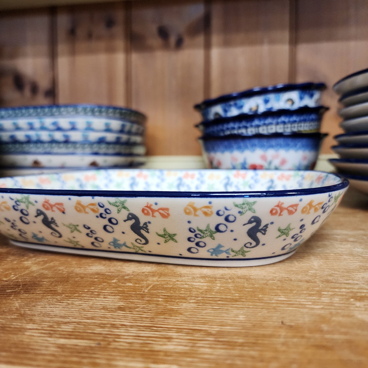 Baker 7.5" x 8.75" 1316X ~ By the Sea seahorse