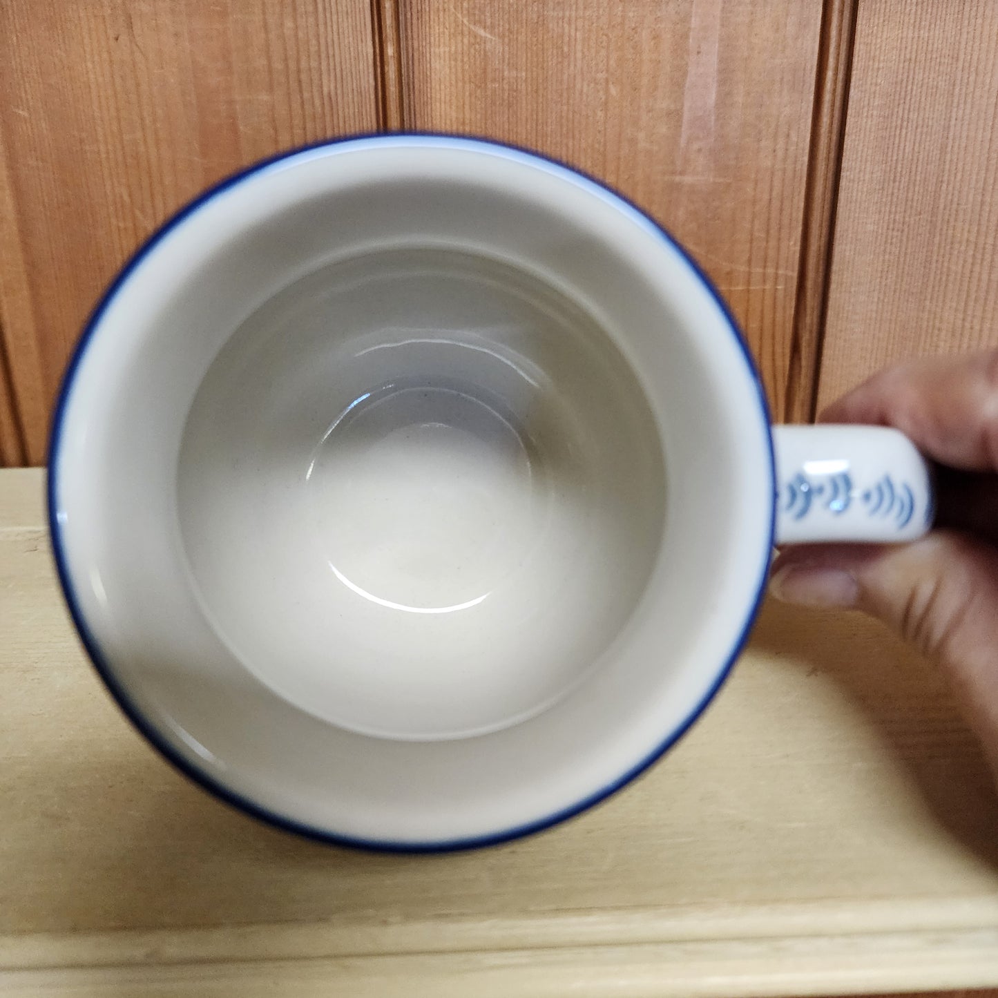 Mug ~ Bubble ~ 11 oz. 2372X ~ Deep Blue Sea ~ Koi Fish