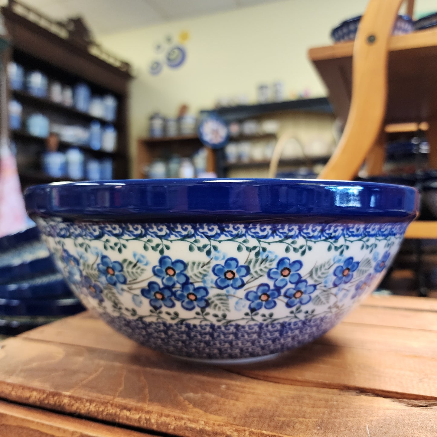 Bowl Nesting 9" W 056-2272X Parisian Posies pf0526