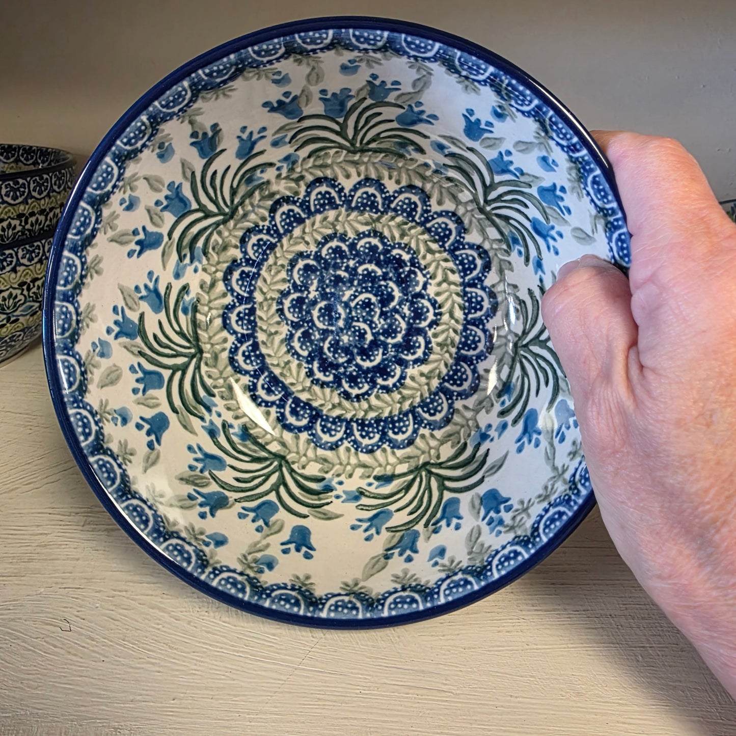 Bowl Soup/Salad 6.25" 1432X ~ Blue Bells