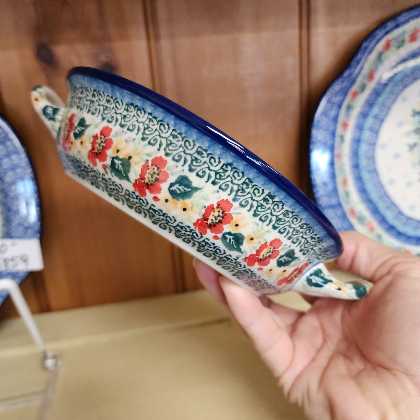 Round Baker w/handles - 6-3/4" U4400 ~ U4