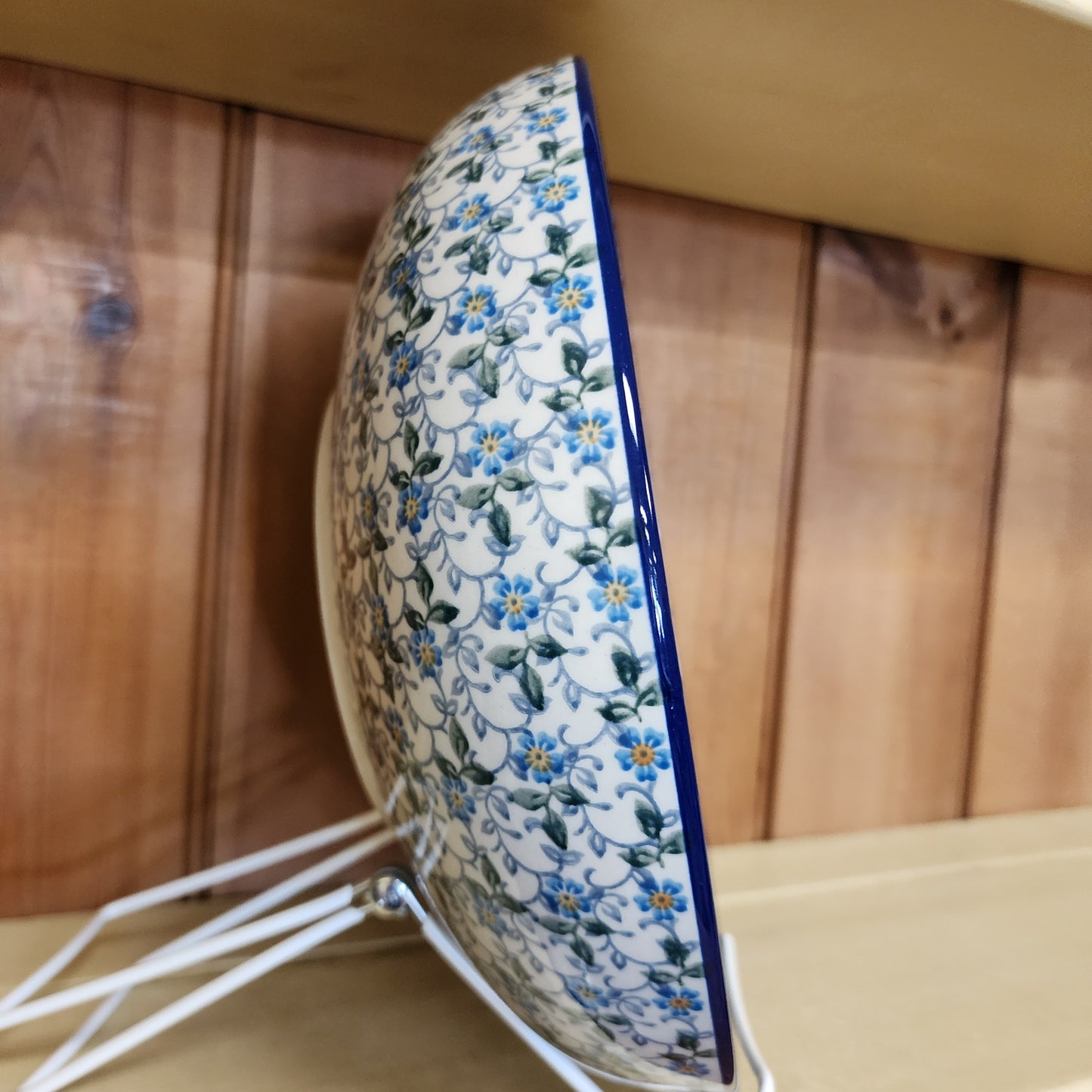 Bowl Serving Large 10.5" 2089X ~ Forget Me Knots