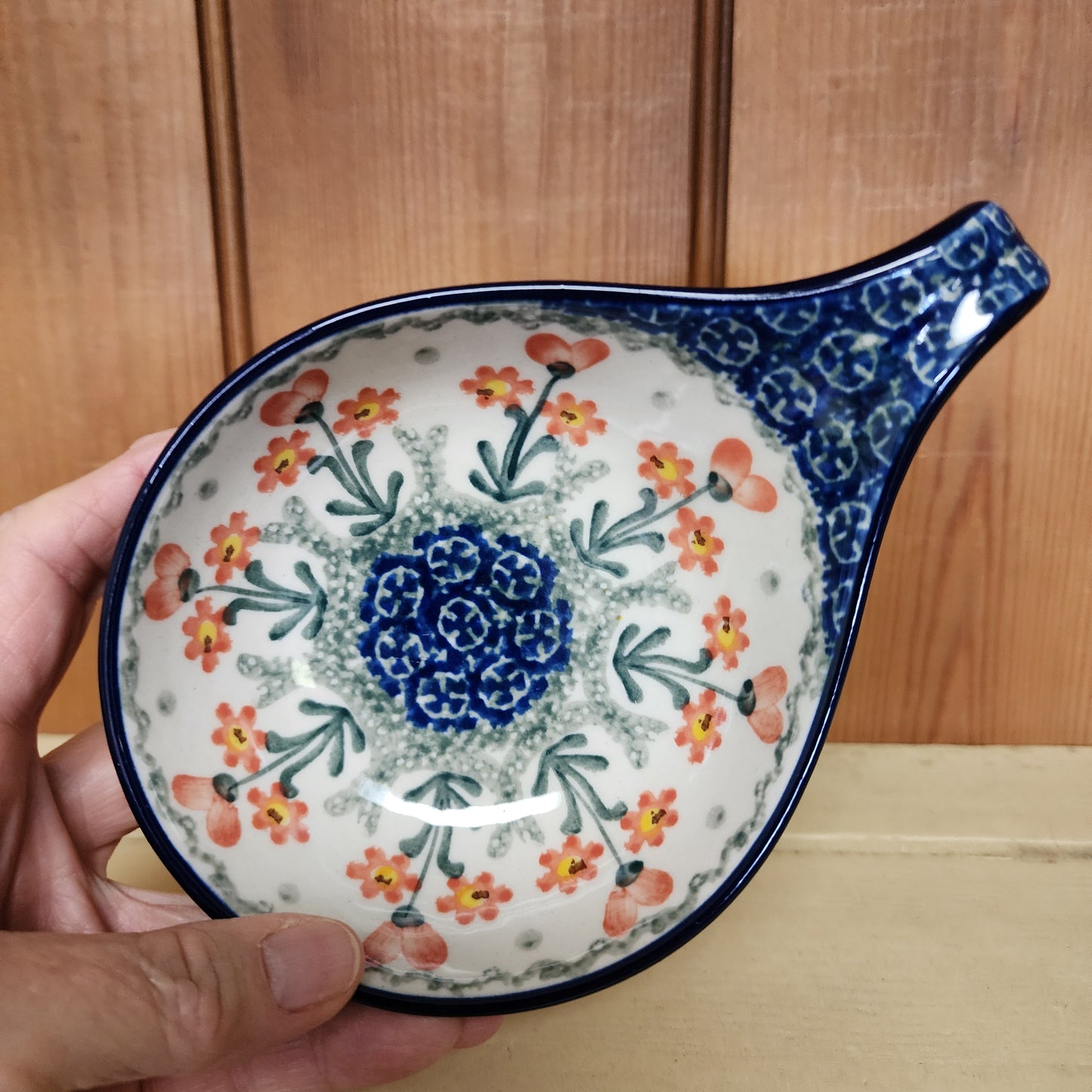 Condiment Bowl w/handle ~ 4.5" 2633X ~ Flower Works