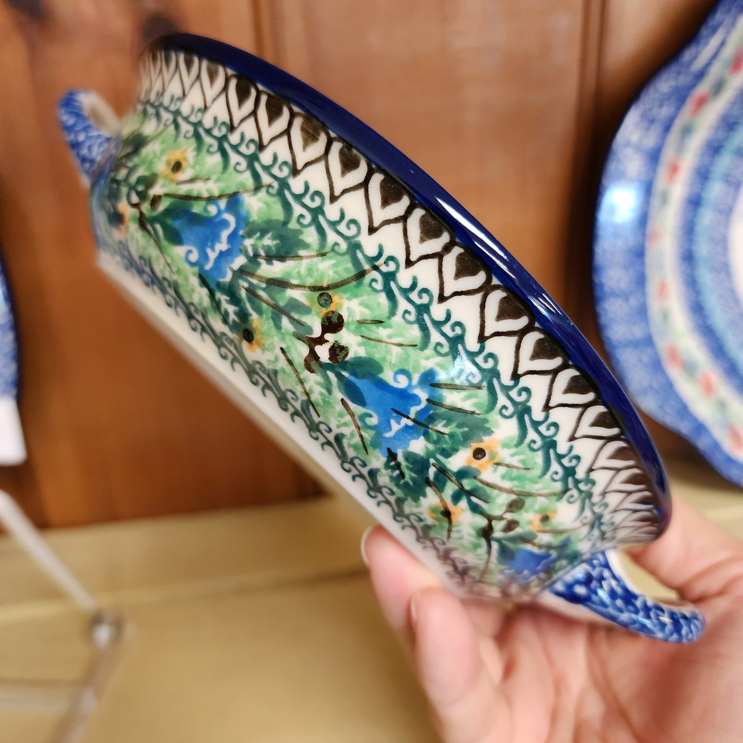 Round Baker w/handles - 6-3/4" U2390 ~ U3