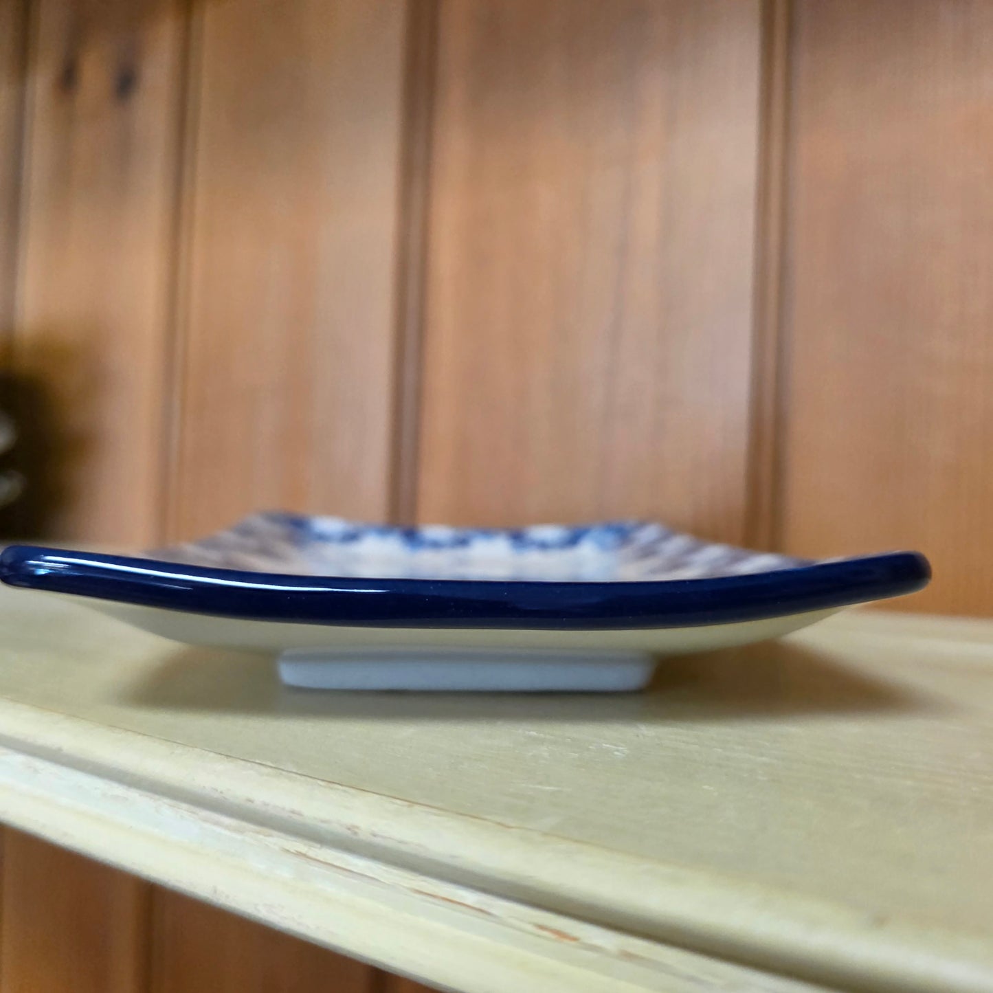 Sushi Plate 7"x4 3/4" C27-2222X Snow Poppy pf0526