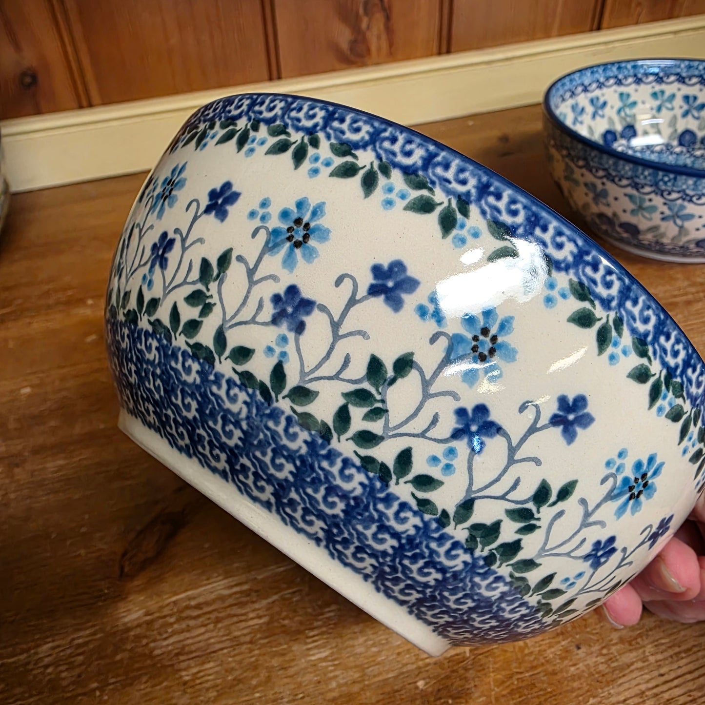 C38 ~ Bowl ~ Soup/Salad ~ 6.25" C38-2785X Georgia Blue pf0526