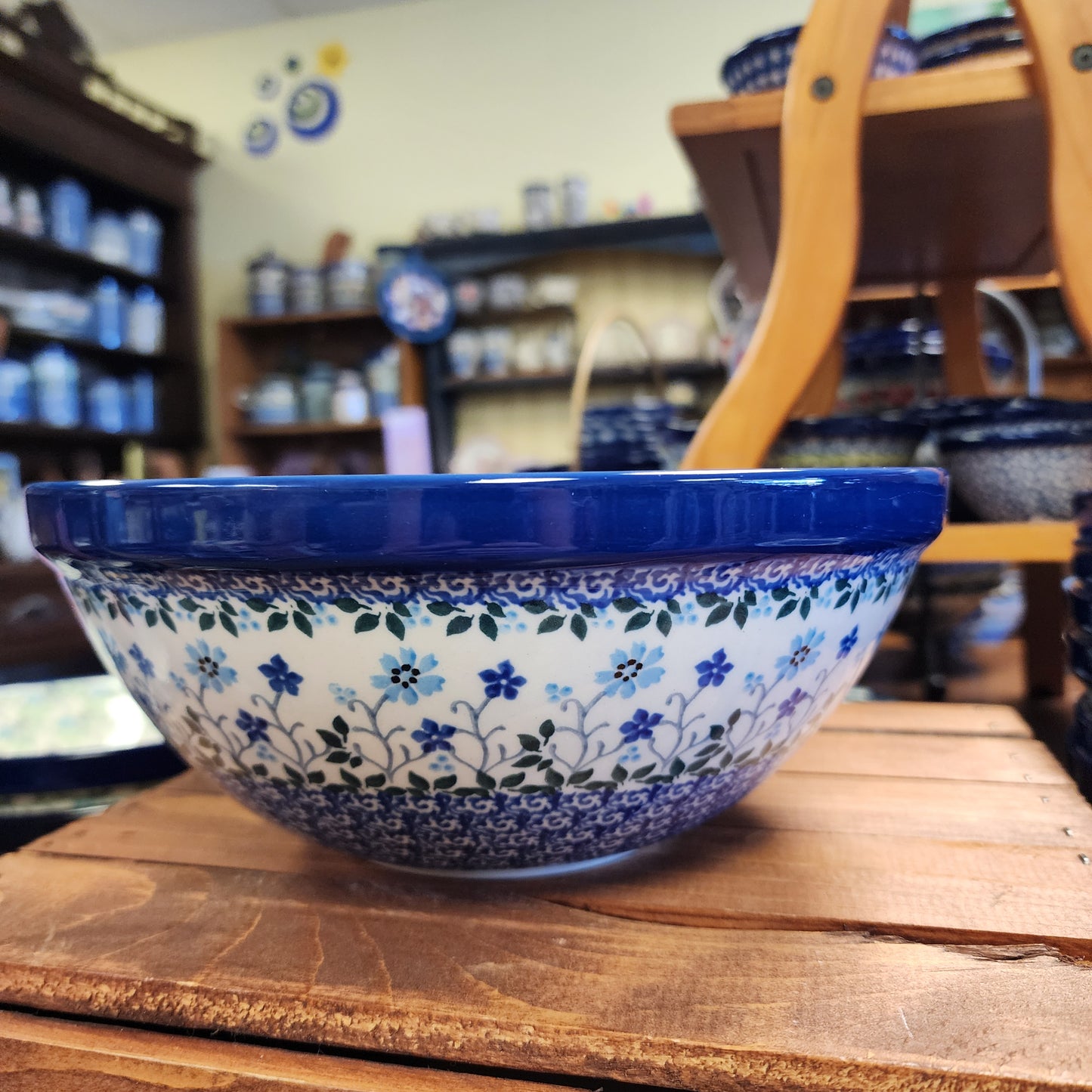 Bowl Nesting 9" W 056-2785X Georgia Blue pf0526