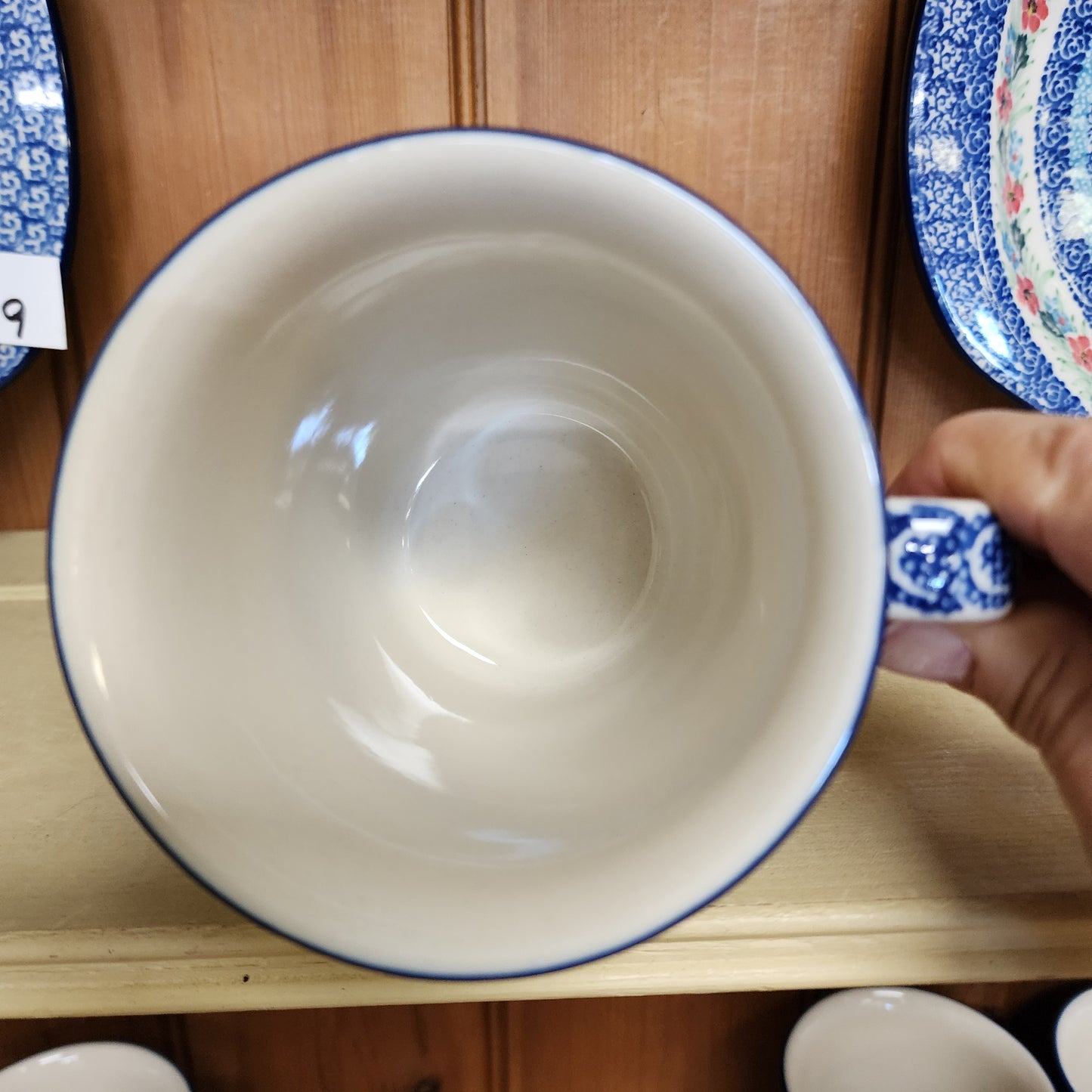 Mug Bistro 16 oz. 1437X ~ Crimson Bells