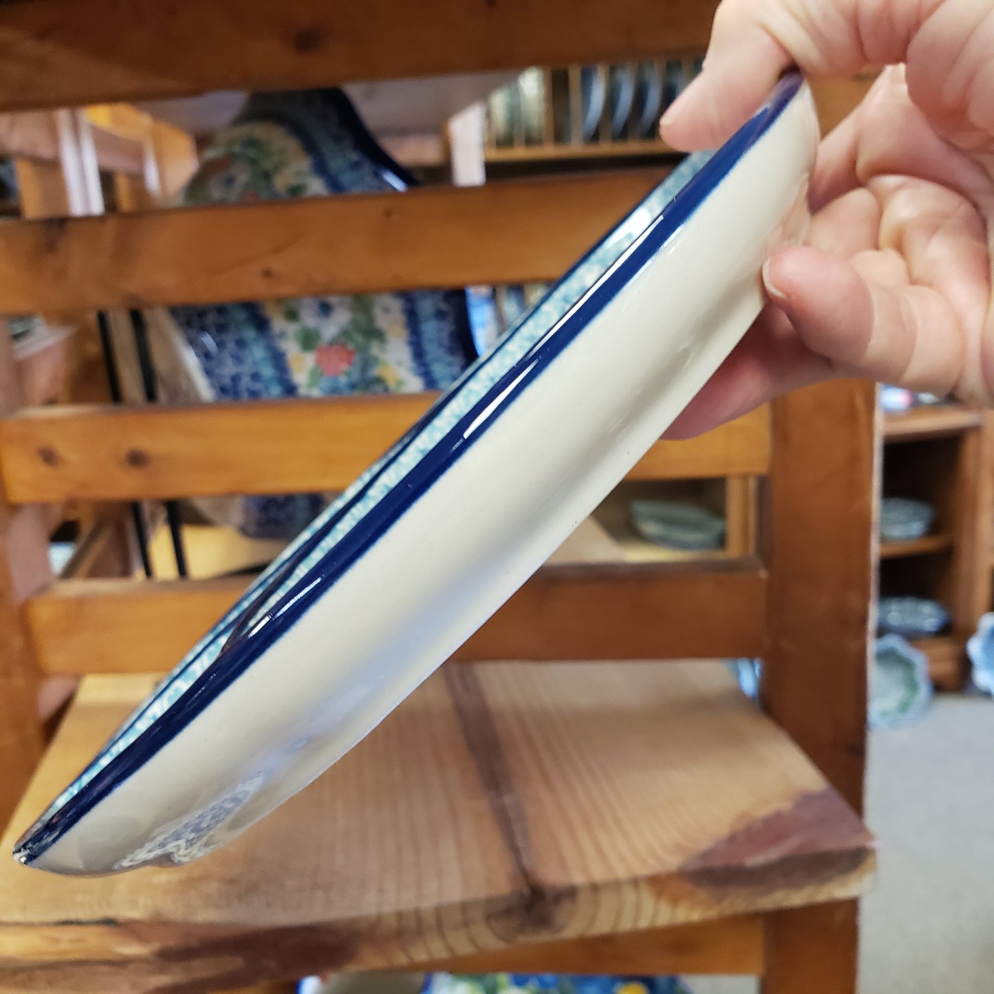 Dish ~ Divided ~ 8.75" 499-2793X ~ Frost & Flurry Snowman