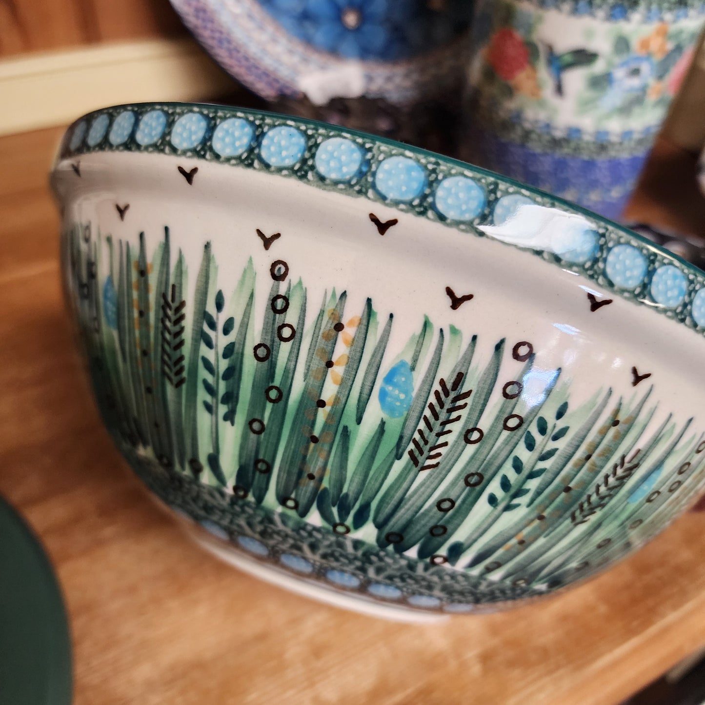 Bowl with FREE Lid ~ 9" Nesting bowl U0803