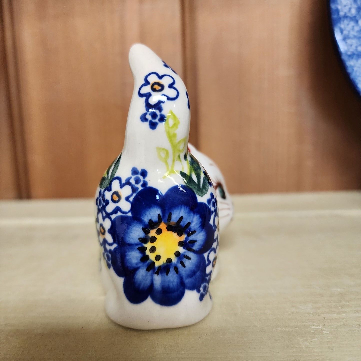 Kitten 352 Figurine blue