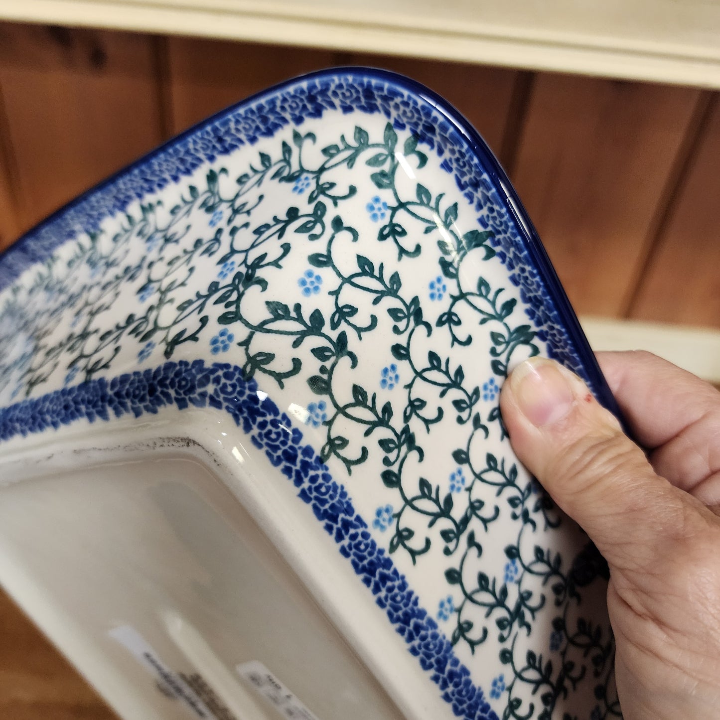 Baker ~ Rectangular w/Rim ~ 9.25" x 11"L 856-1934X pf0425