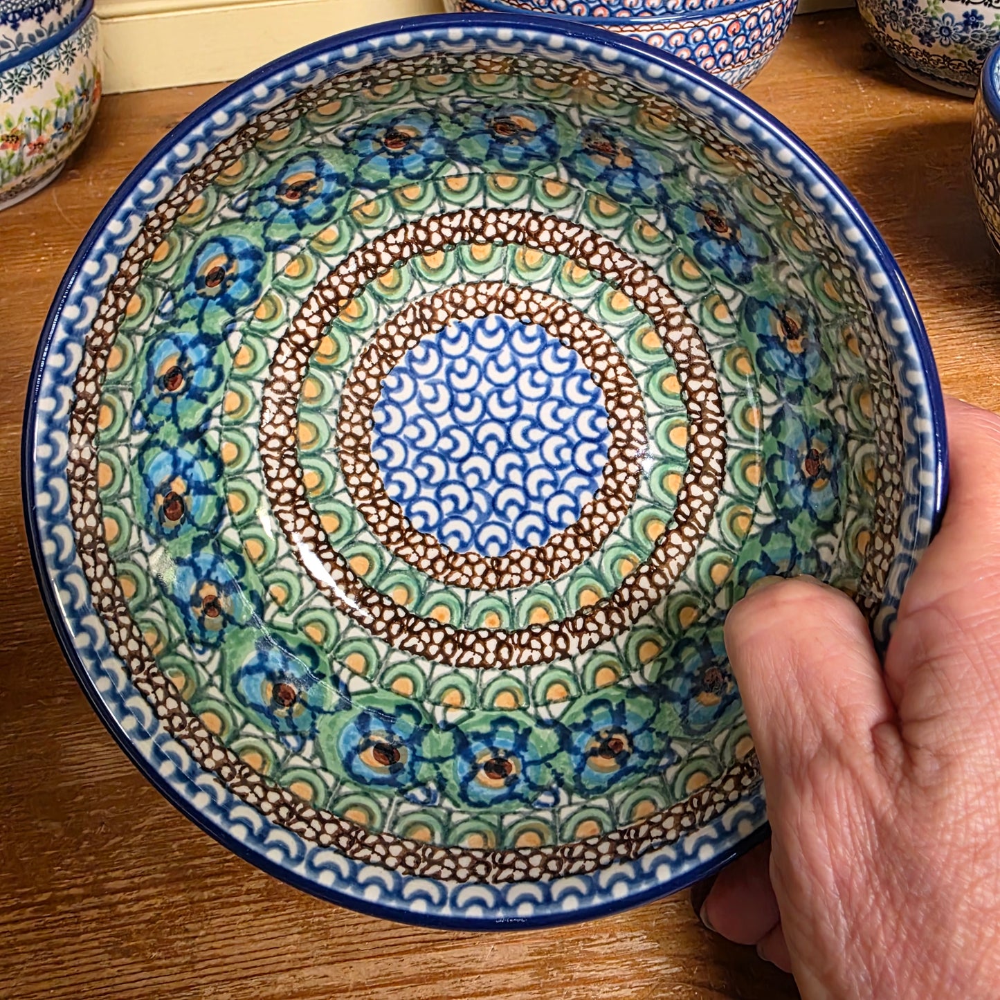 C38 ~ Bowl ~ Soup/Salad ~ 6.25" C38-U0151 U3 pf0526