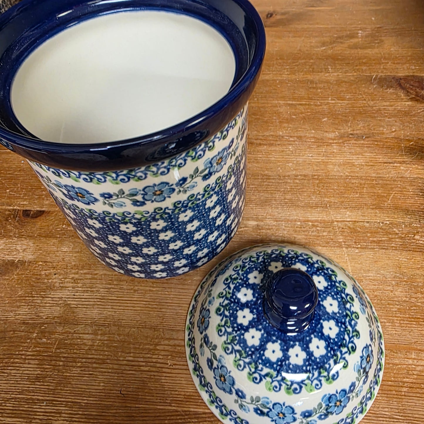 Jar / Canister 8.25" 492-2251 Calico / 43 oz