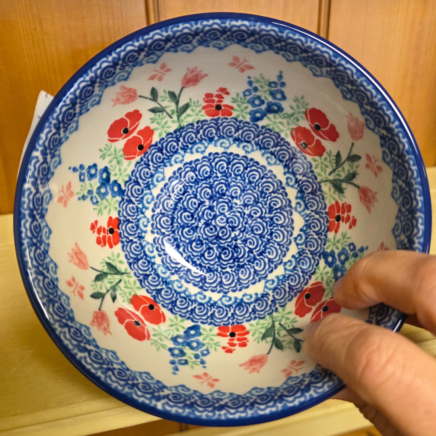 Bowl w/Pedestal 5.25"W 206-3220X Whimsical Garden pf0526