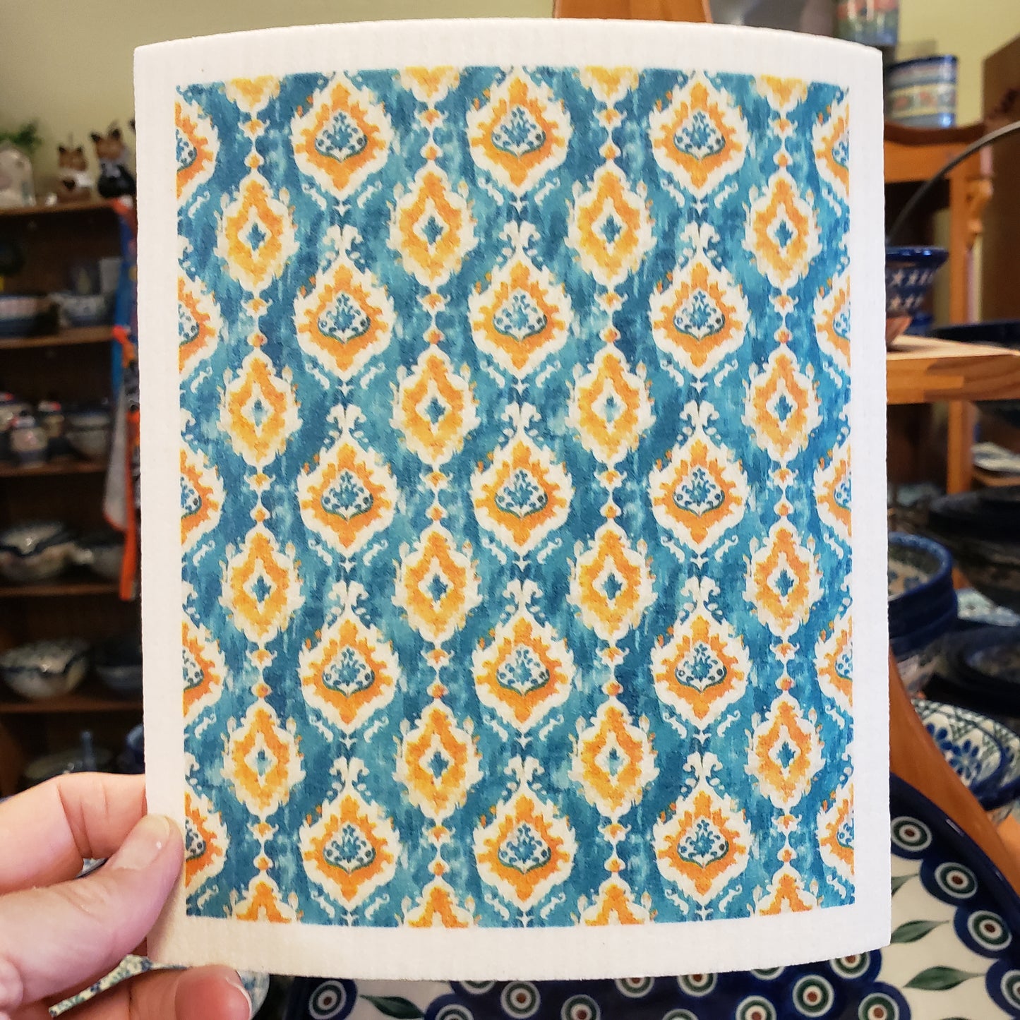 Dishcloth Teal from Sweden