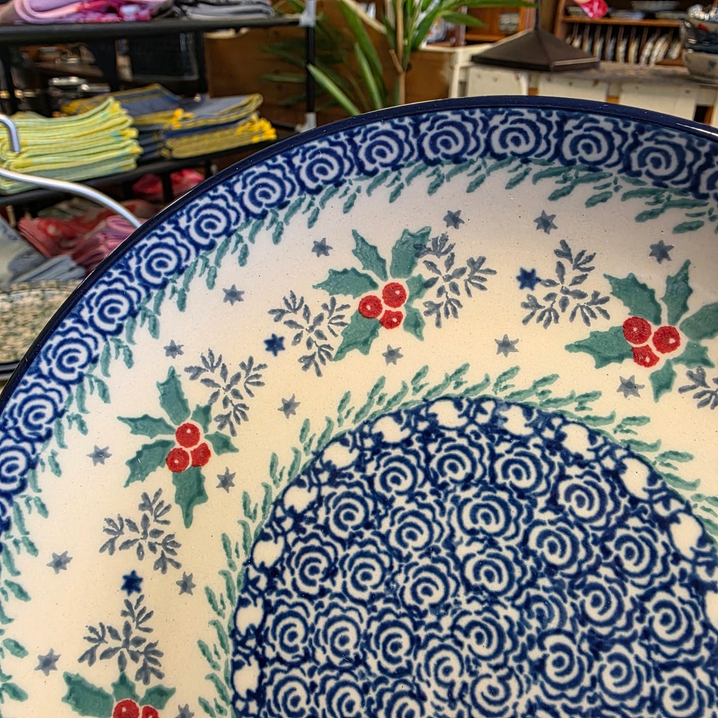 Plate 7.75" Dessert 2973X ~ Winter Holly