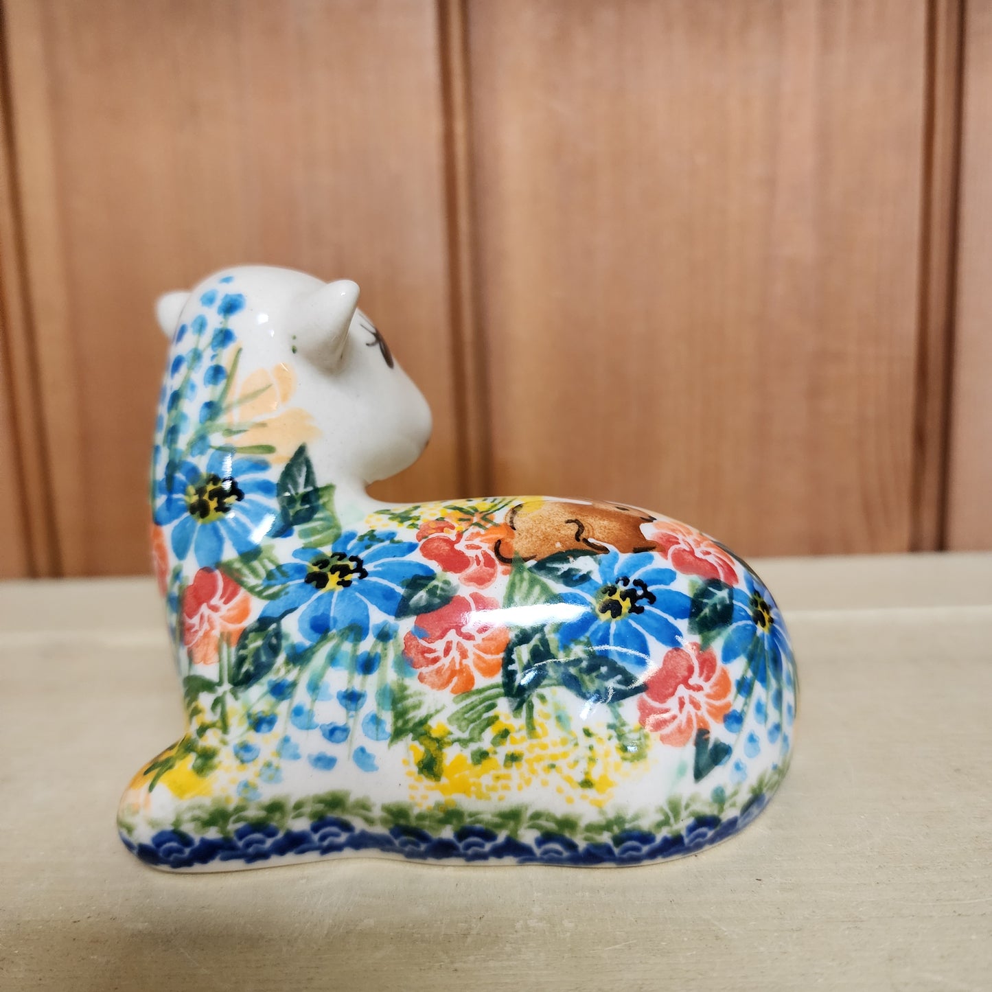 Lamb ~ bunny and flowers