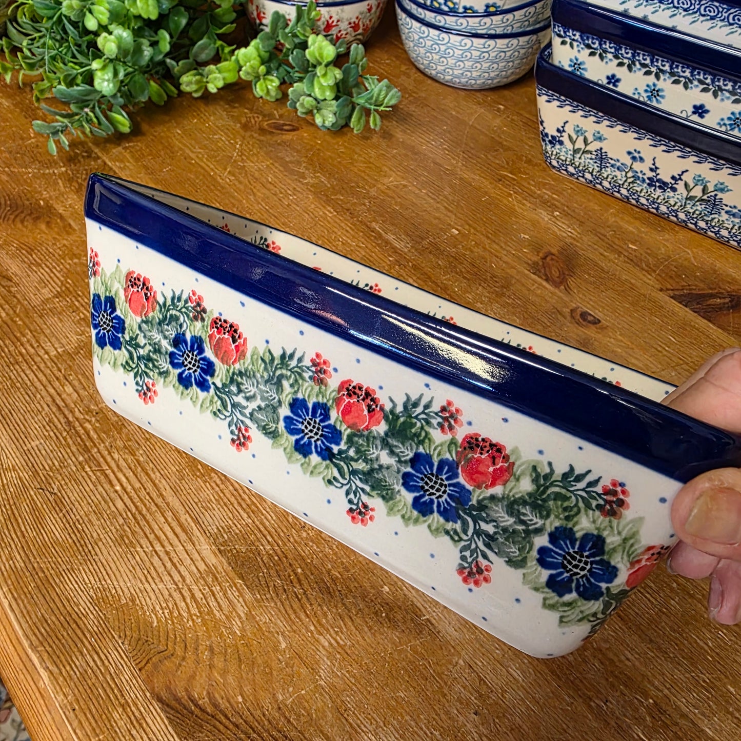 Baker Loaf Pan 4.75"w X 8"L x 3"deep 603-1535X Garden Party pf0526