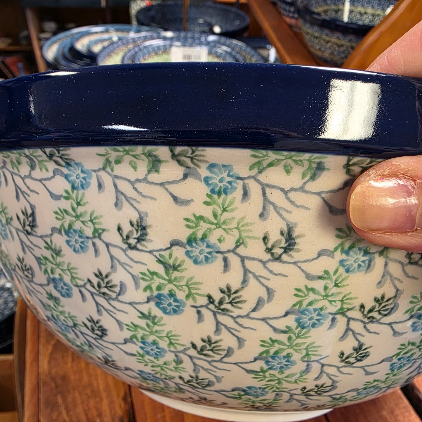 Bowl Nesting 10.75" W 055-2814X Summer Ivy pf0526