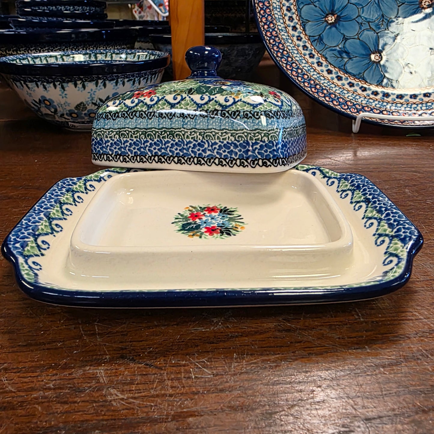 Butter/Cream Cheese Dish 295-U4600 U4 pf0526
