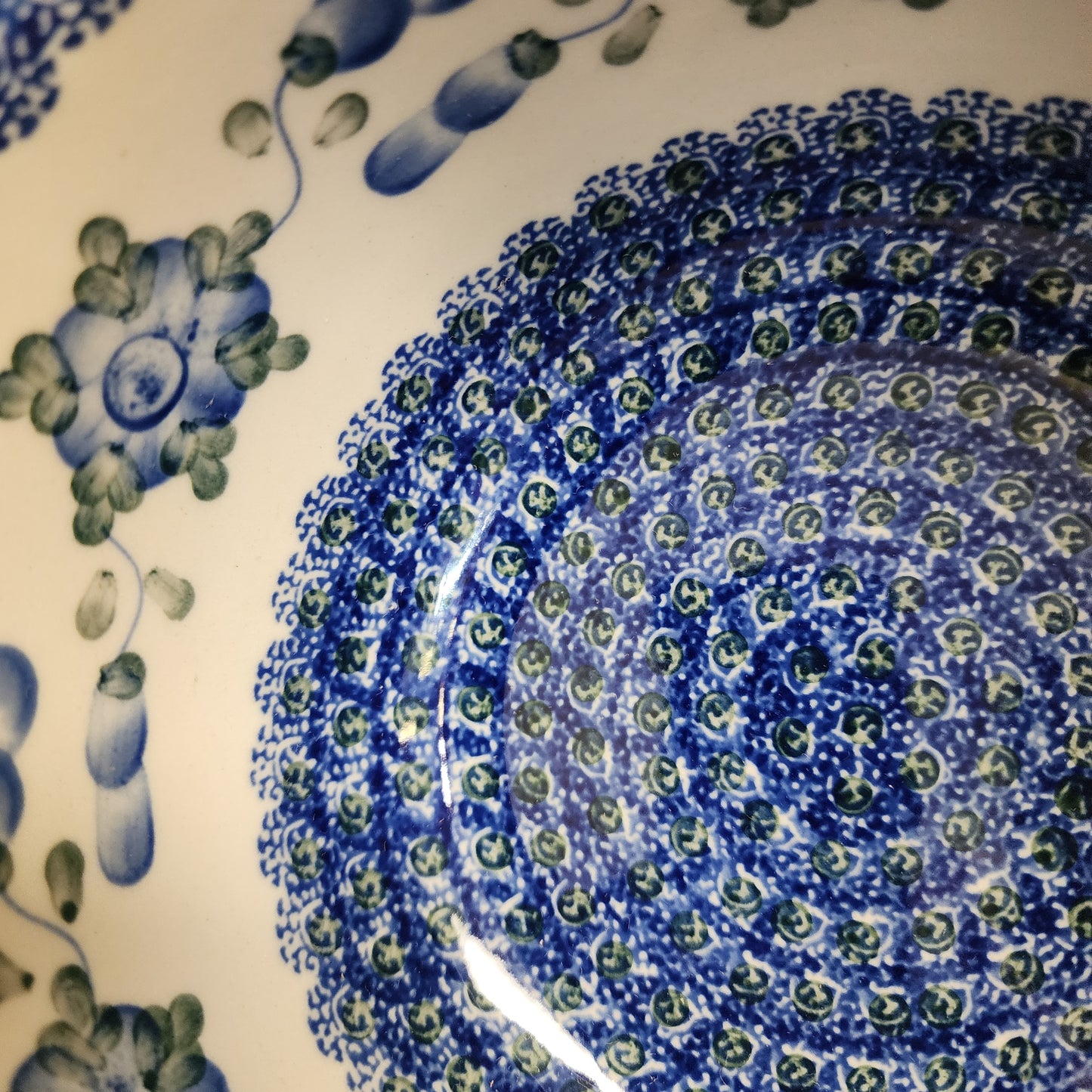 Bowl ~ 7 cup Mixing Bowl Blue Poppy