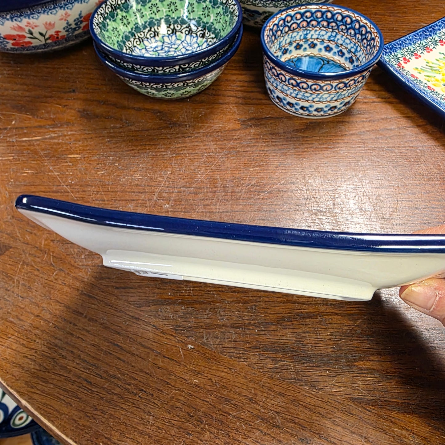 Sushi Plate 7"x4 3/4" C27-U5131 U4 pf0526