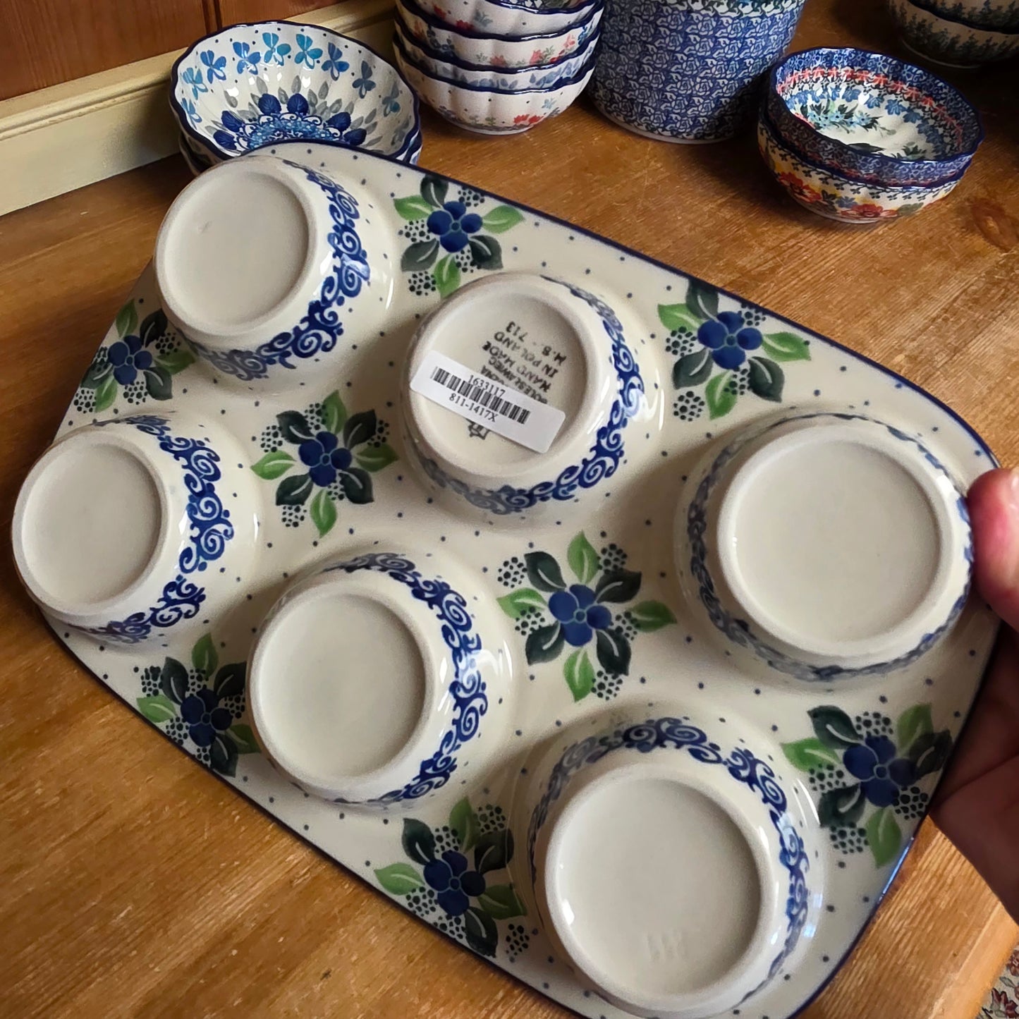Muffin Pan 811-1417X Blue PhloX pf0526