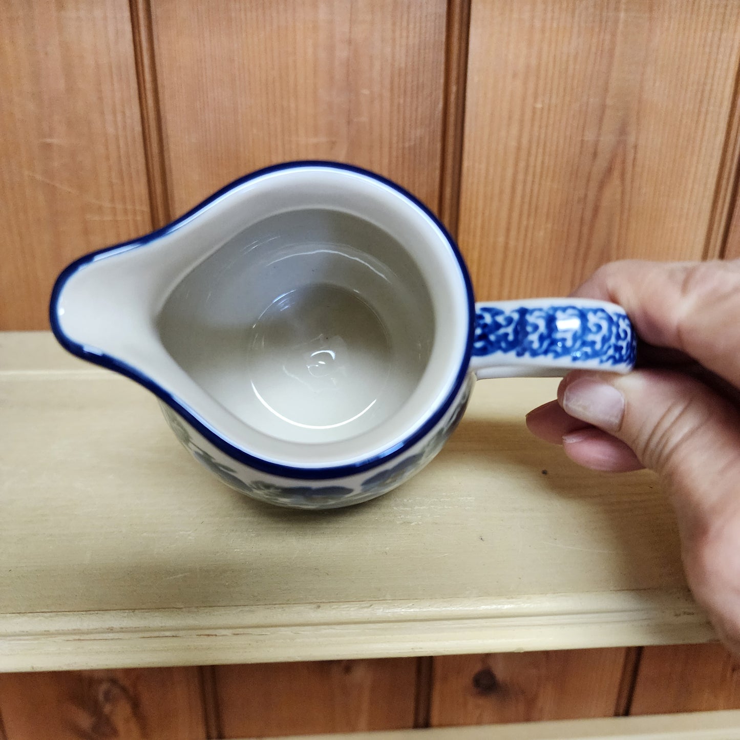 Cream Pitcher ~ 11 oz 2273X ~ Winter Viola