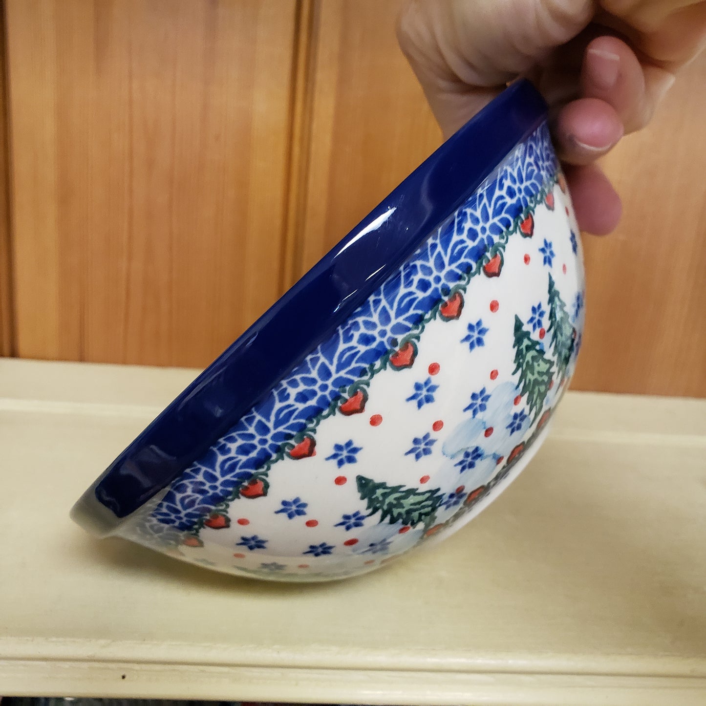 Bowl ~ Nesting ~ 6.5" W 058-U4661 Snowman T Liana 3 cups