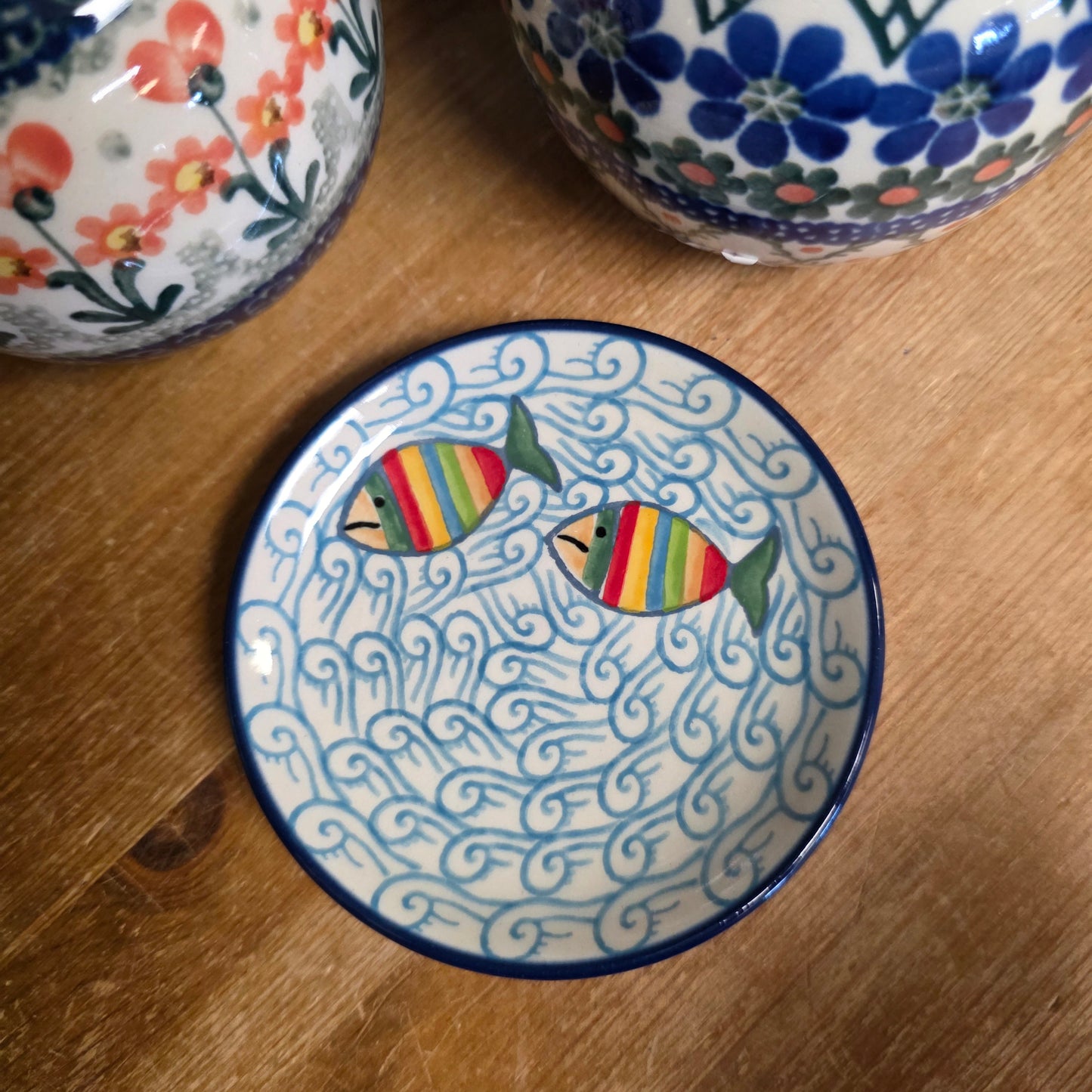 Coaster ~ 4" 262-2540 Rainbow Fish