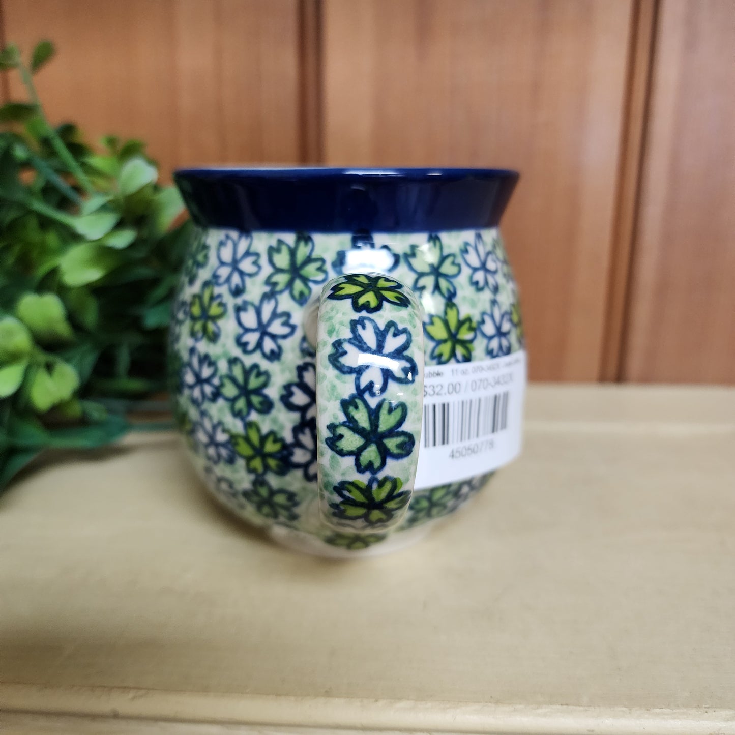 Mug Bubble 11 oz. 070-3432X Jade Lattice pf0526