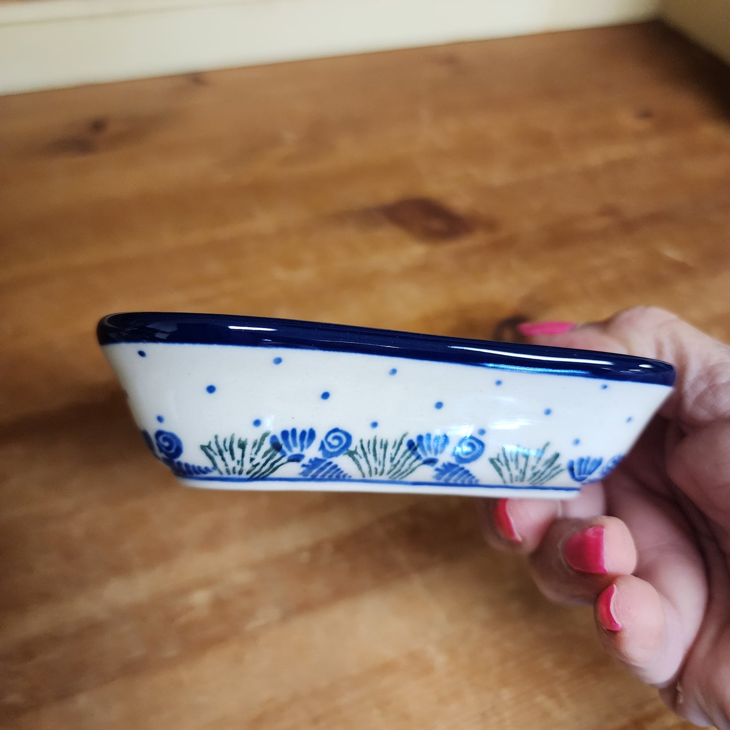 Bowl ~ Shallow Fluted 630-1316X Sea Horse