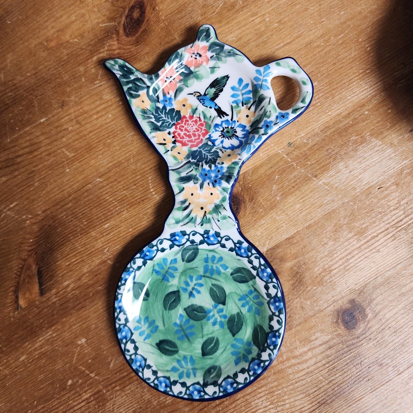 Tea Bag & Cup Holder 764-U3271 U4 T. Liana Hummingbird