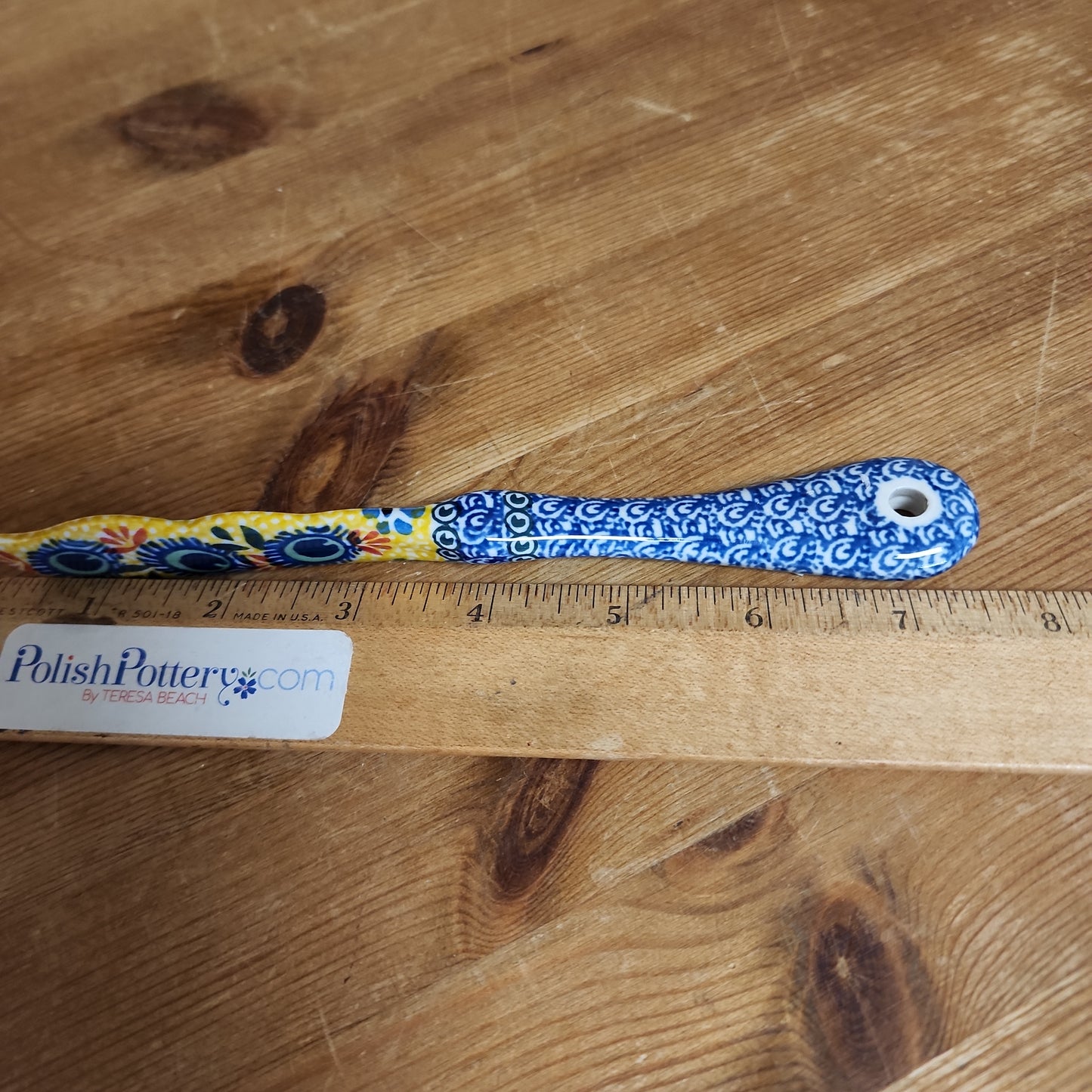 Knife ~ Spreader ~ 7.25" 563-U2317 ~ U4 Sunny Peacock K. Sliwinska