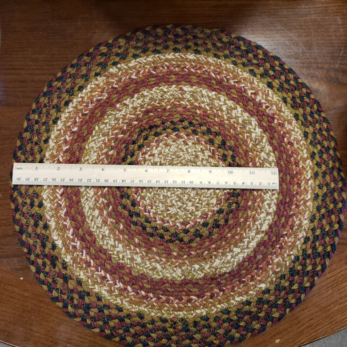 Trivet Jute Ginger Spice 15"