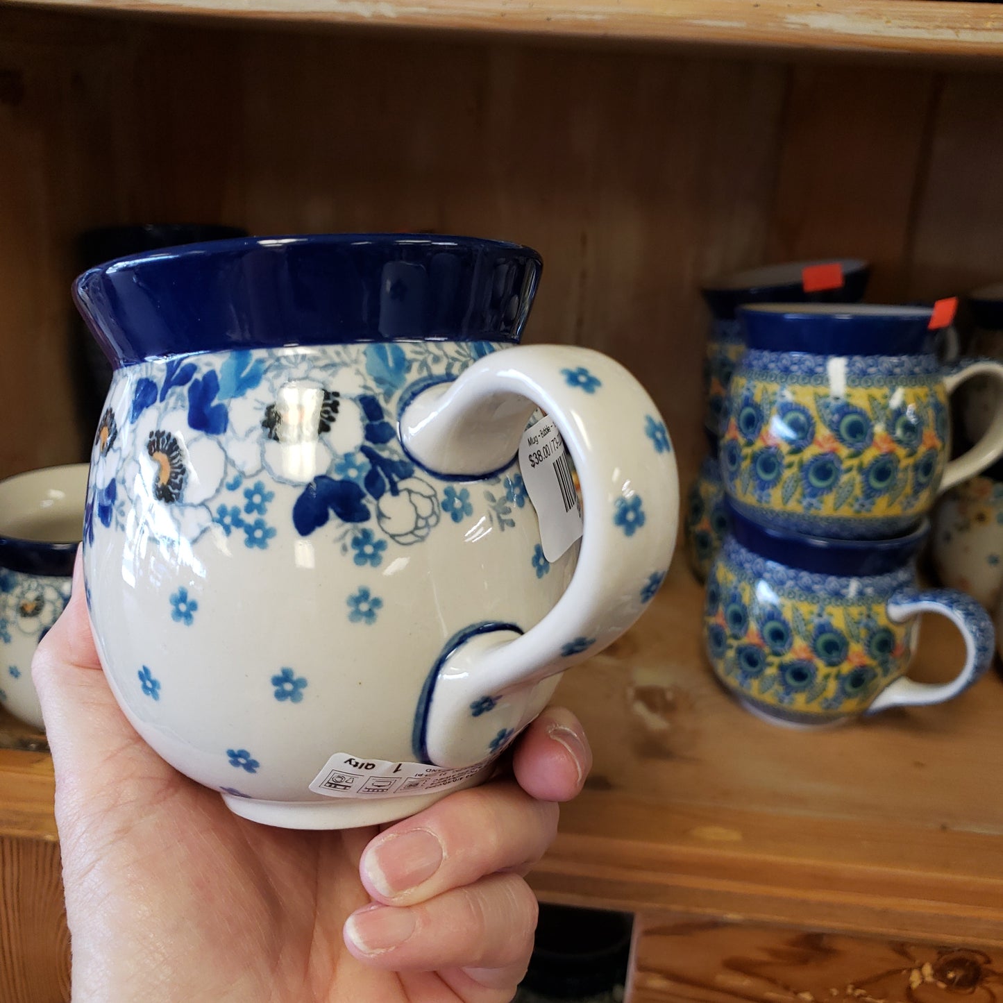 Mug ~ Bubble ~ 16 oz. 073 2222X ~ Snow Poppy pf1222