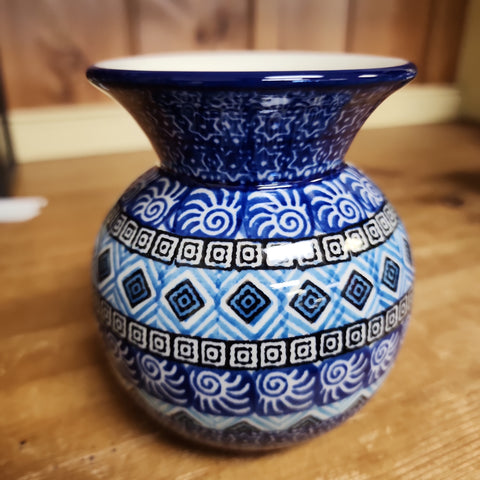 Vase ~ Bubble ~ 4.25" 48~1917X ~ Aztec Sky PF0323