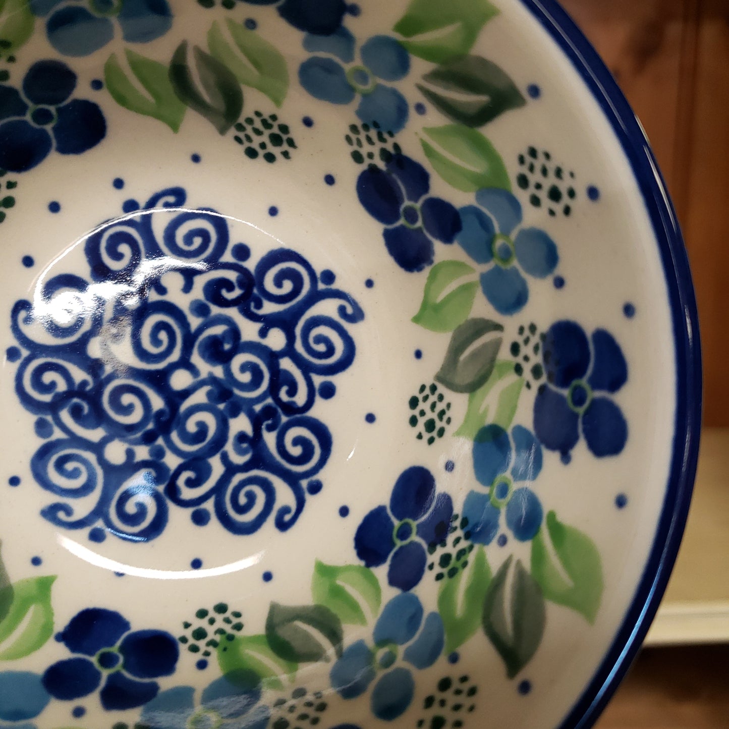 Bowl ~ Nesting 5"W 556~1417X ~ Blue PhloX PF0323