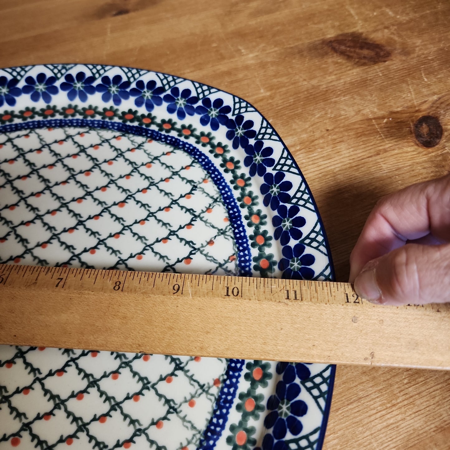 Square Platter F83~854AX ~ Primrose PF0323