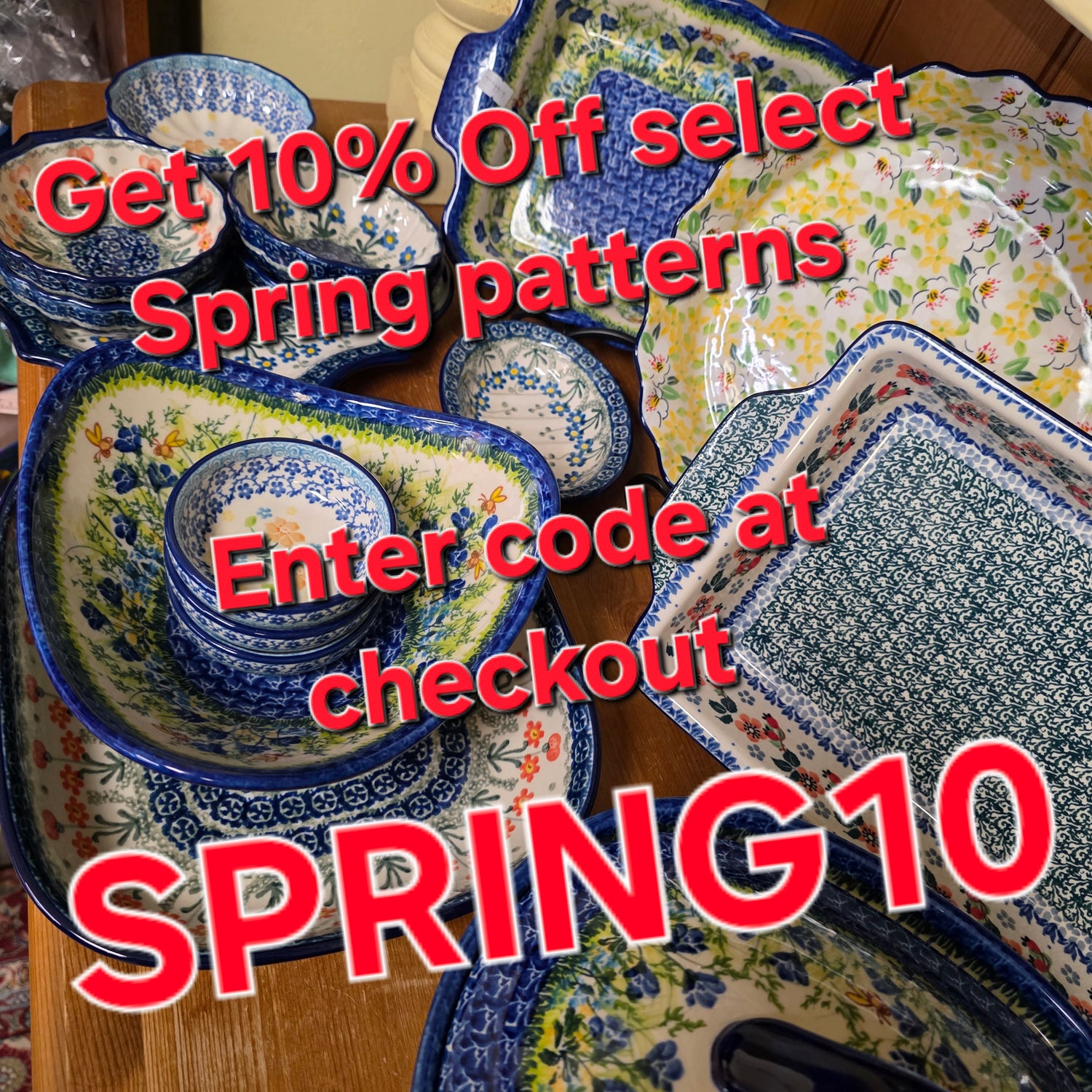 Spring Patterns Sale