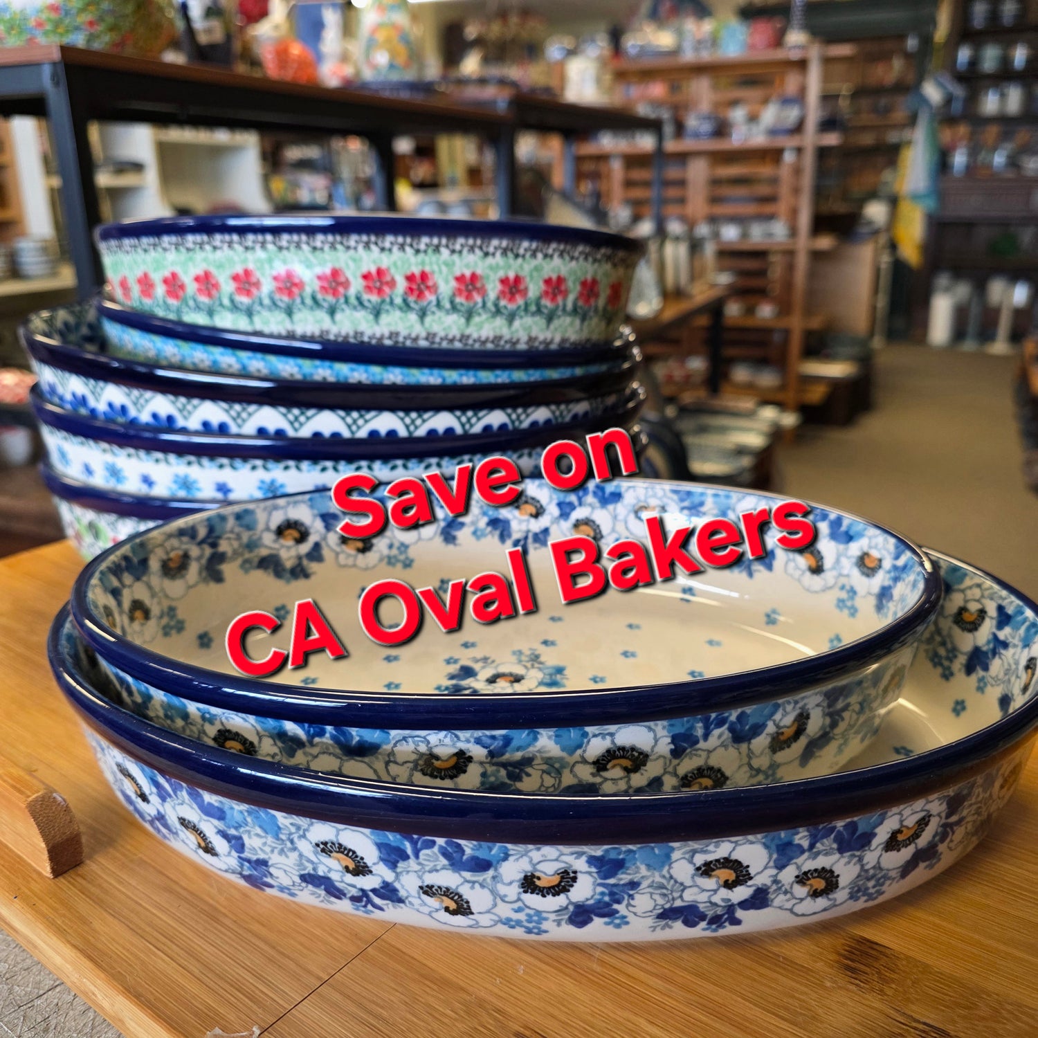 Oval Bakers ~ Sale
